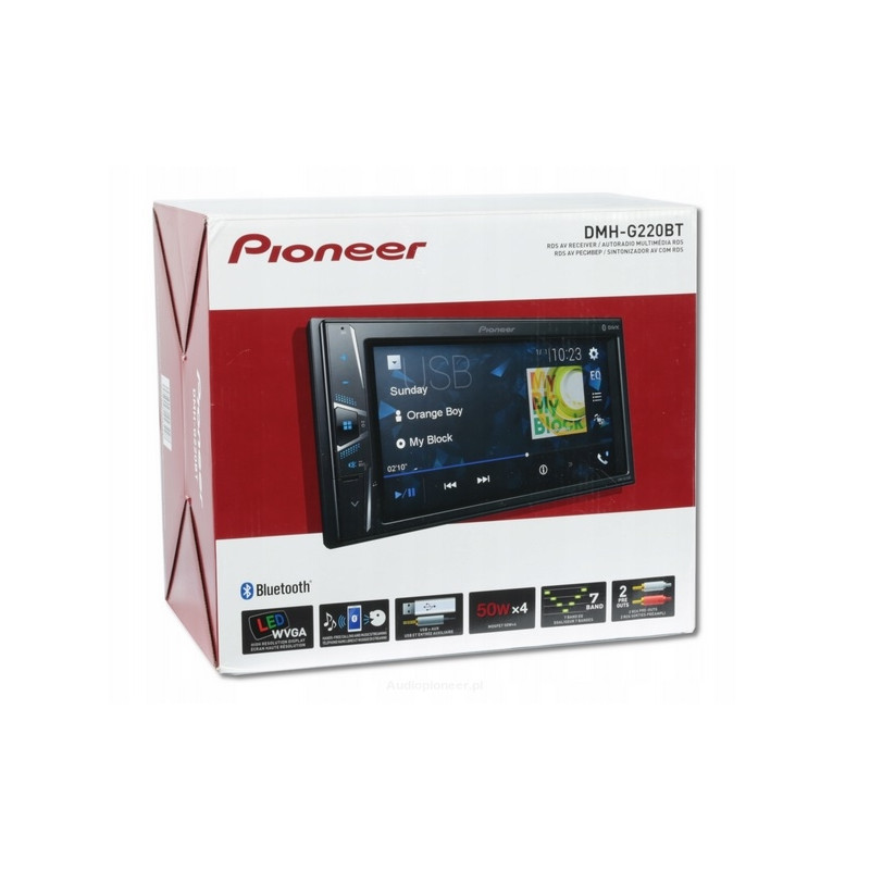 Radio Samochodowe Pioneer Dmh G Bt Din Usb Bluetooth