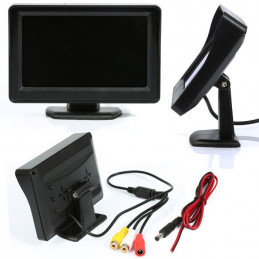 Monitor TFT LCD 4,3" na nóżce z osłoną antyrefleksyjną