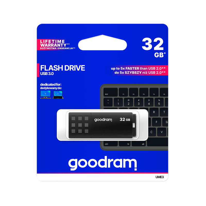 Pendrive Goodram USB 3.0 32GB czarny