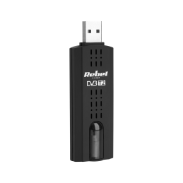 Tuner cyfrowy USB DVB-T2 H.265 HEVC REBEL