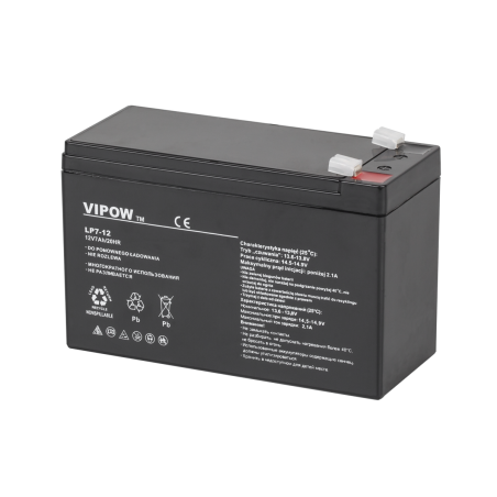 Akumulator żelowy VIPOW 12V 7.0Ah