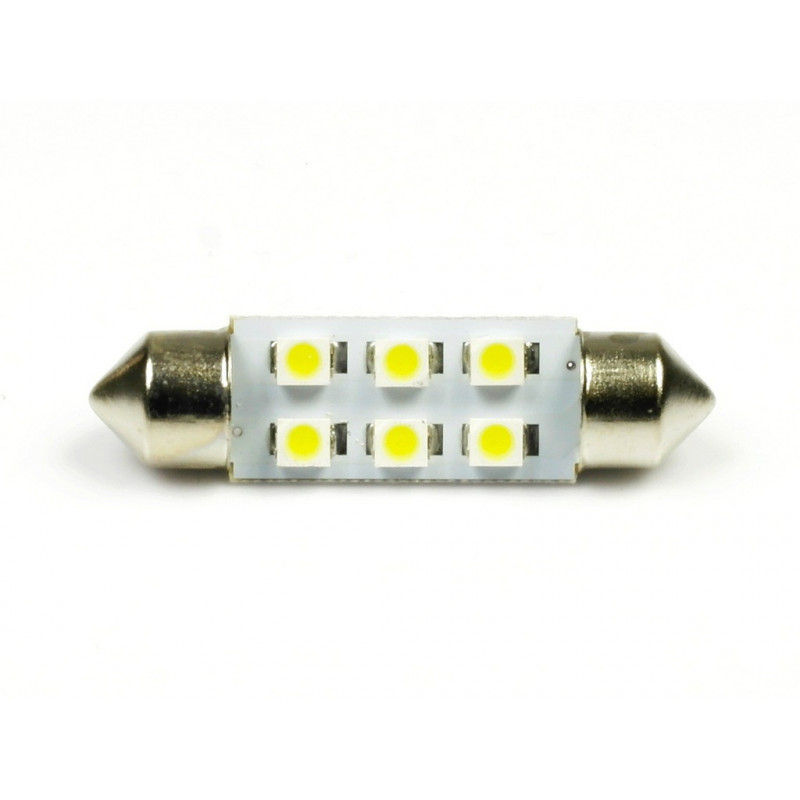 Żarówka LED C5W 6 SMD 1210 Rurka 36mm