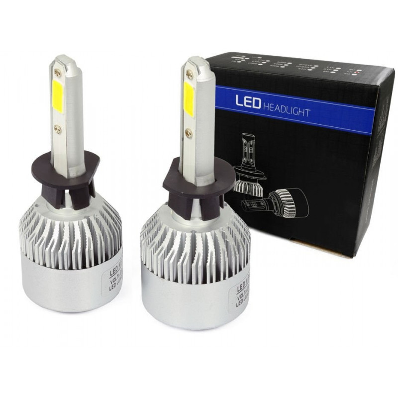 Żarówki LED H1 S2 16000 lm 72W 12V-24V CAN BUS