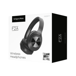 Bezprzewodowe słuchawki nauszne z ANC Kruger&Matz F2A