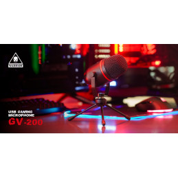 Mikrofon gamingowy / vlogerowy na USB  Kruger&Matz Warrior GV-200