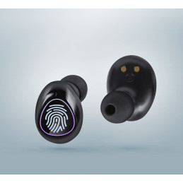 Bezprzewodowe słuchawki douszne z power bankiem Kruger&Matz M10