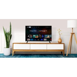 Telewizor Kruger&Matz 32" HD Google TV,  DVB-T2/S2/T/C   H.265 HEVC