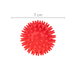 Zestaw piłeczek sensorycznych z kolcami do masażu, 4 piłeczki , REBEL ACTIVE
