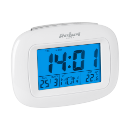 Zegar wielofunkcyjny (czas, data, budzik, temperatura, dni tygodnia)