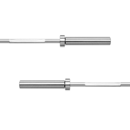 Gryf olimpijski prosty z łożyskami, sztanga olimpijska z łożyskami 150cm 12.5kg REBEL ACTIVE