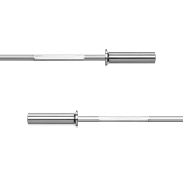 Gryf olimpijski prosty z łożyskami, sztanga olimpijska z łożyskami 120cm 9kg REBEL ACTIVE