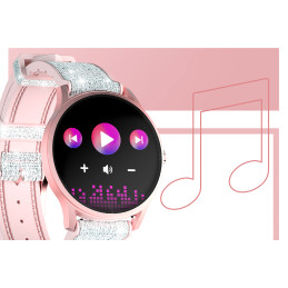 Smartwatch KIESLECT Lora Pink