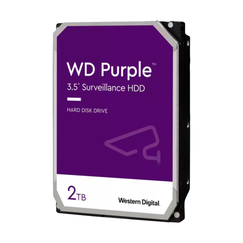 Dysk do monitoringu WesternDigital PURPLE 2TB WD23PURZ 64MB