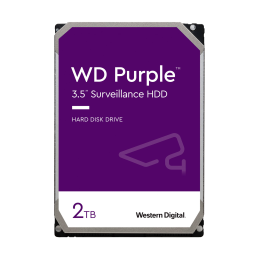 Dysk do monitoringu WesternDigital PURPLE 2TB WD23PURZ 64MB