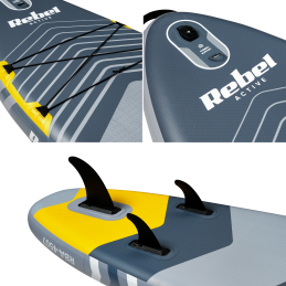 Deska SUP REBEL ACTIVE RBA-4507 - szara