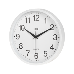 Zegar ścienny 25 cm biały