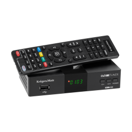 Tuner DVB-T2  H.265 HEVC Kruger&Matz