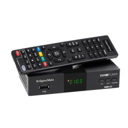 Tuner DVB-T2  H.265 HEVC Kruger&Matz