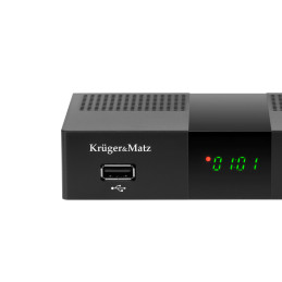 Tuner DVB-T2  H.265 HEVC Kruger&Matz