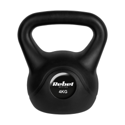 Kettlebell 4kg, REBEL ACTIVE