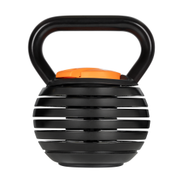 Kettlebell żeliwny automatyczny regulowany 18kg, REBEL ACTIVE