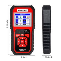 Miernik diagnostyczny, skaner OBD2  Konnwei KW850