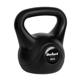 Kettlebell 6kg, REBEL ACTIVE RBA-2313