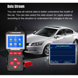 Miernik diagnostyczny, skaner OBD2 Konnwei KW320