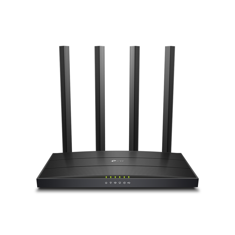 TP-LINK Dwupasmowy router bezprzewodowy AC1200 C6U, 300/867Ms/s, USB