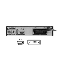 Tuner DVB-T/C Hevc H.265 10bit Cabletech