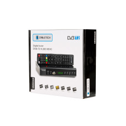 Tuner DVB-T/C Hevc H.265 10bit Cabletech