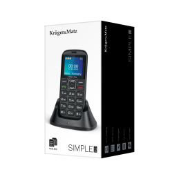 Telefon GSM dla seniora Kruger&Matz Simple 921