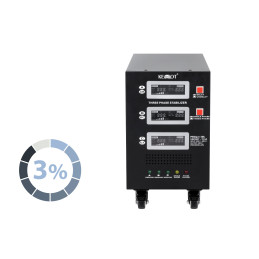 Automatyczny trójfazowy stabilizator napięcia  KEMOT PROavr-10k