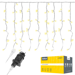 Kurtyna świetlna 5m  (330 led), kolor ciepły biały. IP 44 ZAR0475-2