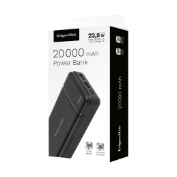 POWER BANK Kruger&Matz 20000 mAh Li-pol z funkcją QC oraz PD