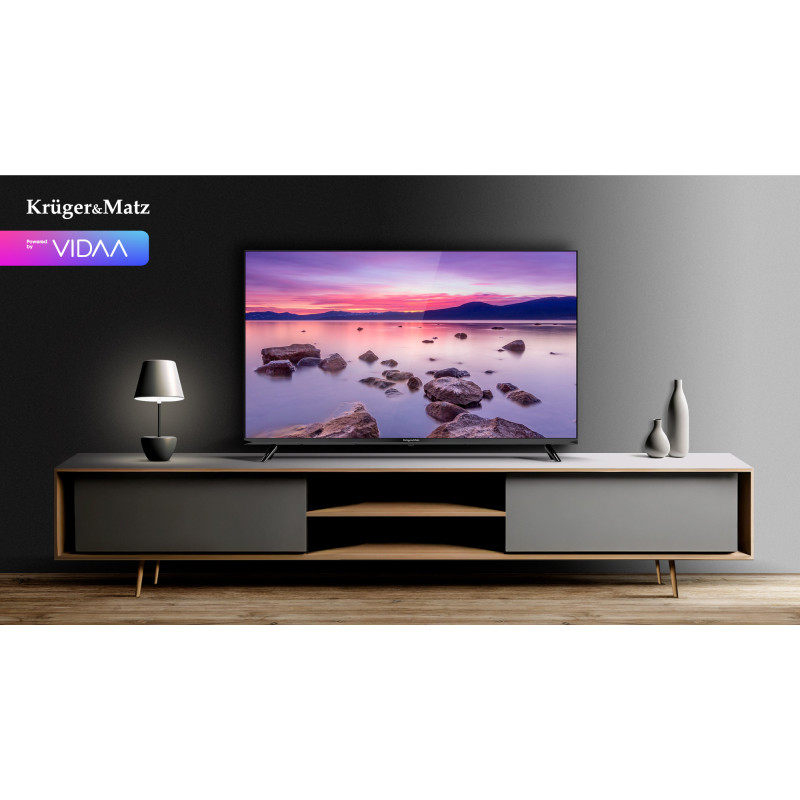 Telewizor Kruger&Matz 40" FHD smart DVB-T2/S2 H.265 Hevc