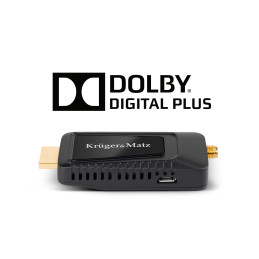 Tuner DVB-T2 HEVC H.265 mini na HDMI