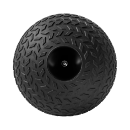 Mała piłka lekarska do ćwiczeń rehabilitacyjna Slam Ball 23cm 8kg, REBEL ACTIVE