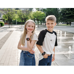 Smartwatch Garett Kids Tech 4G różowy velcro