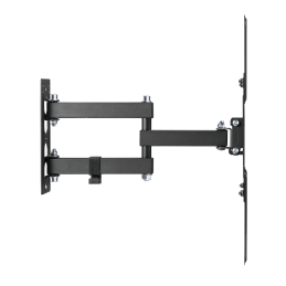 Uchwyt do ściany Kruger&Matz do LED TV 23-55 cali  czarny (regulacja w pionie i w poziomie)