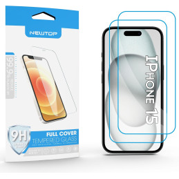 Szkło hartowane iPhone 15 /...