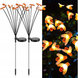 Lampy solarne ogrodowe LED...