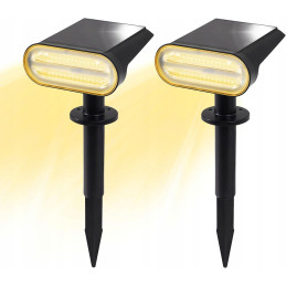 Lampy solarne LED ogrodowe...