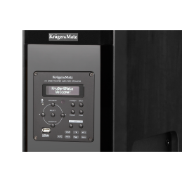 Kolumny głośnikowe aktywne Kruger&Matz  Passion, zestaw 2.0, kolor czarny