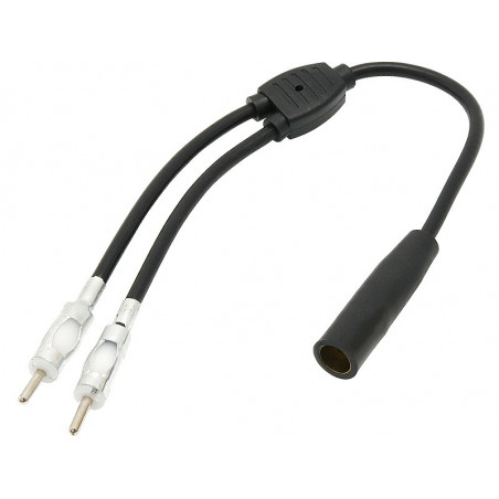 Adapter antenowy. rozg. 2x wtyk -DIN