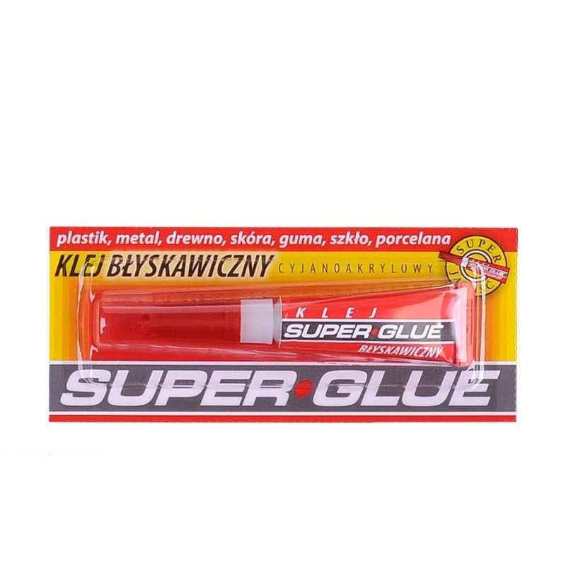 Klej błyskawiczny super glue
