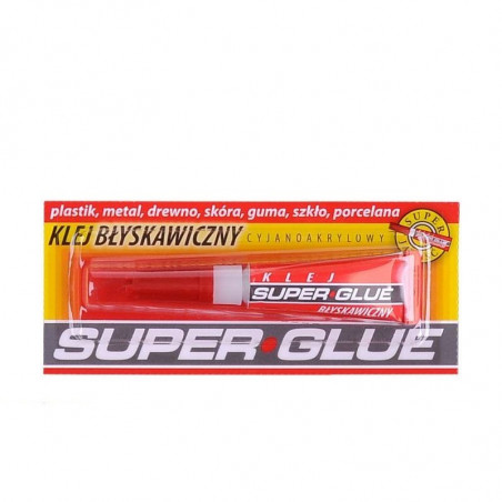 Klej błyskawiczny super glue